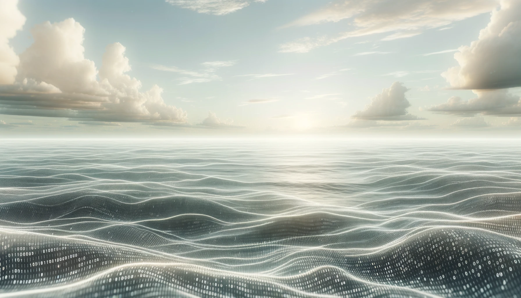 Abstract visualization of interconnected networks, representing how local solutions can scale to global impact